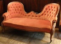 Victorian Settee Double Ended